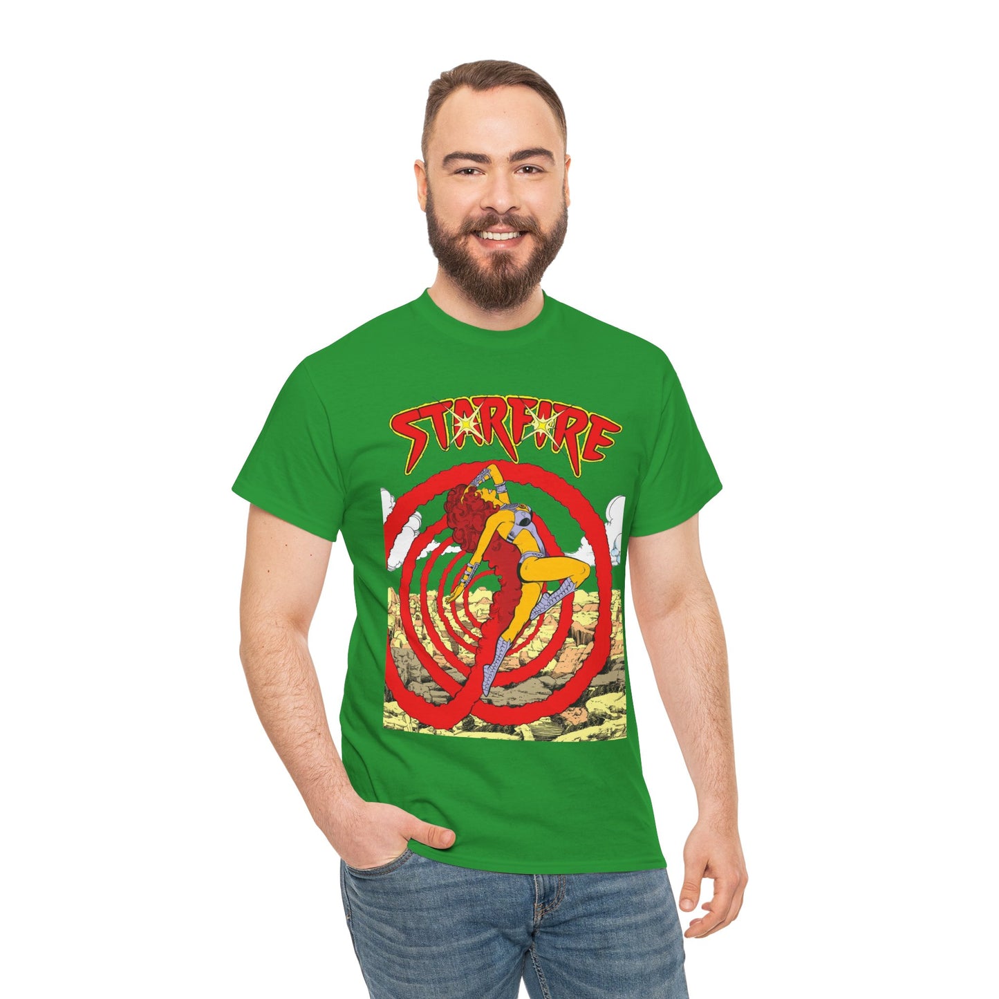 Starfire T-Shirt - George Perez Art - New Teen Titans Member - DC Comics - Koriand'r, Princess from Tamaran