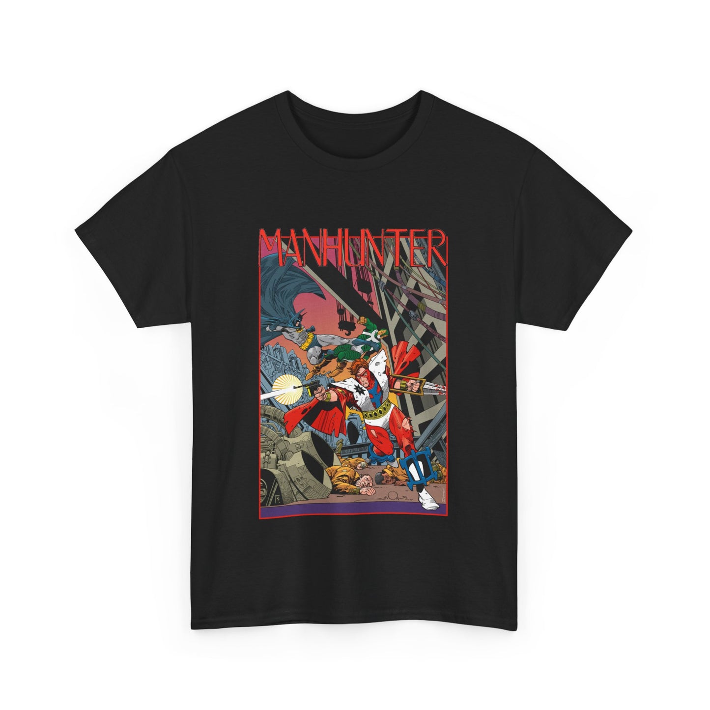 Manhunter T-Shirt - Walt Simonson Art - Paul Kirk - Batman, Detective Comics Back-Up Story - Against The Council