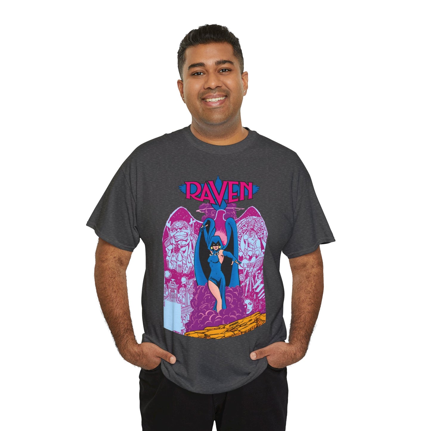 Raven T-Shirt - George Perez Art - New Teen Titans - Trigon, Azarath - DC Comics