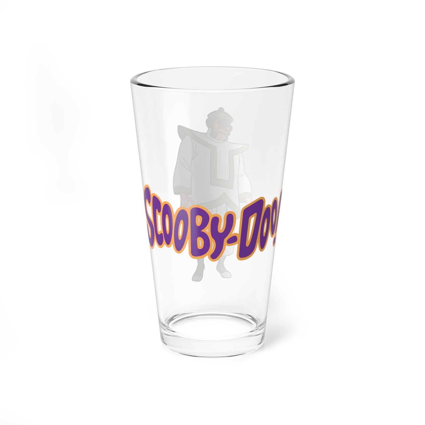 Ghost of Zen Tuo Pint Glass, 16oz - Scooby Doo Villain - Beloved Hanna-Barbera Cartoon - Mystery Mask Mix-Up