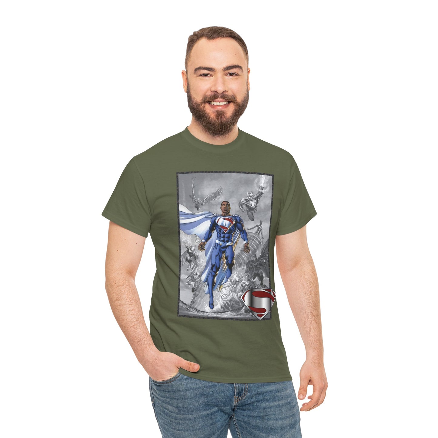 Val-Zod T-Shirt - Earth 2 Superman - DC Comics - Wonders of the World - Krypton Hero