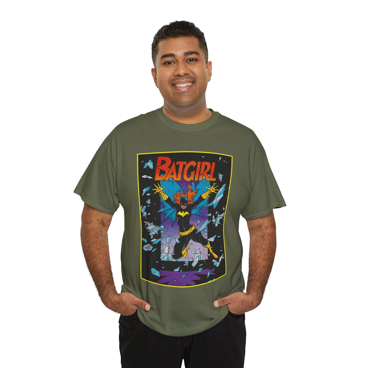 Batgirl T-Shirt - Mike Mignola Art - Barbara Gordon, Gotham City, Batfamily - DC Comics