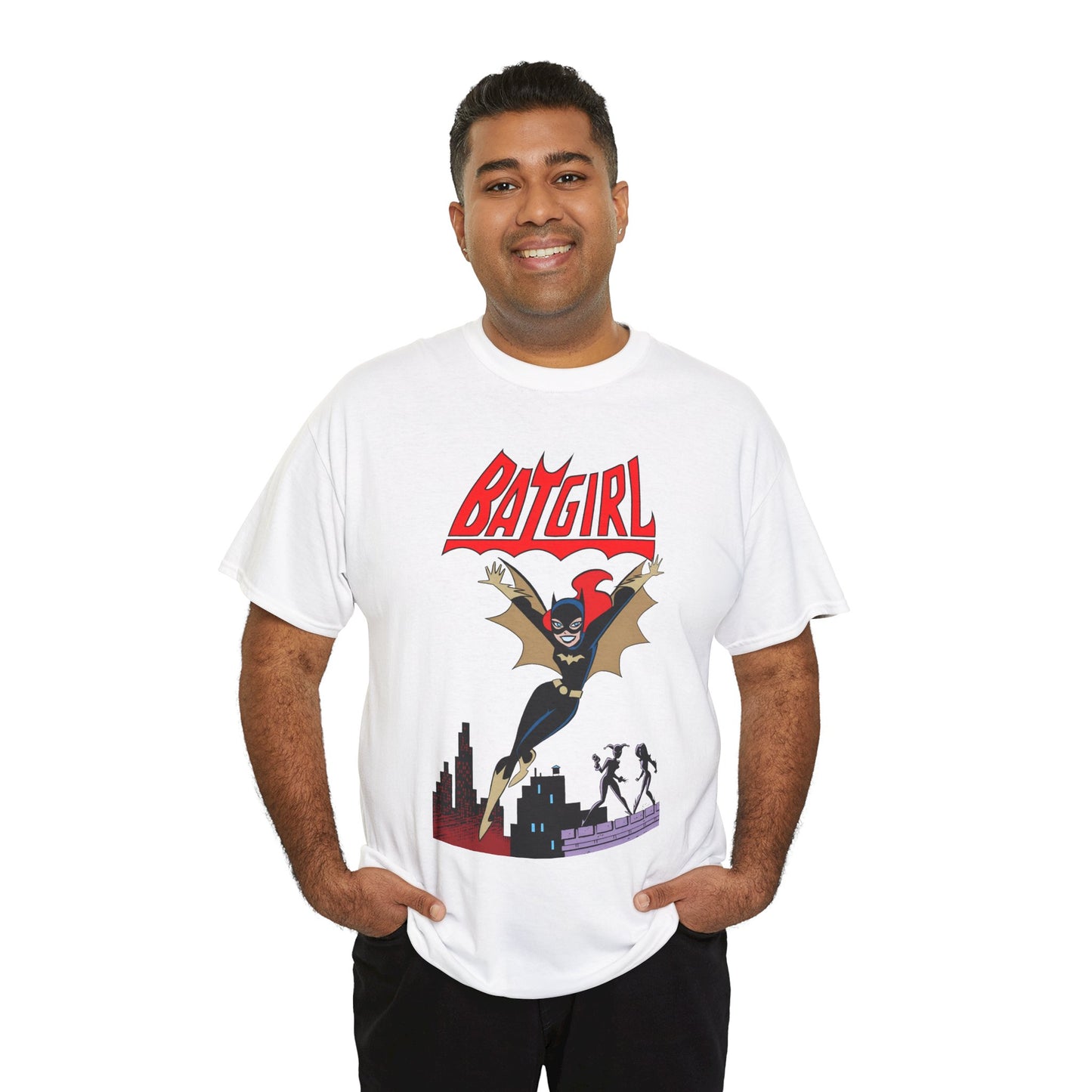 Batgirl T-Shirt - Bruce Timm Art - Batman Animated Series 1990s - Gotham City, Batman, Barbara Gordon - WB Cartoon - DC Comics
