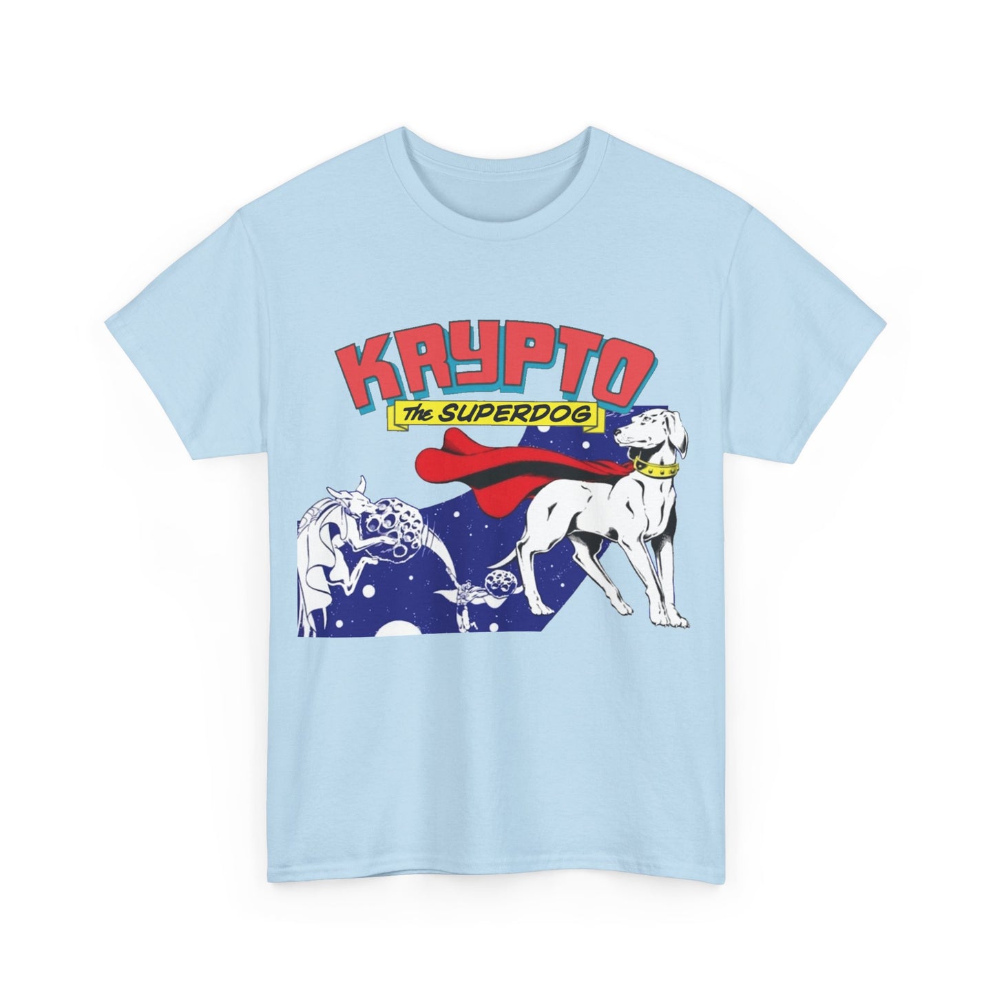 Krypto T-Shirt - James Gunn Superman Movie 2025 - Superman's Beloved Pet -Super Dog from Krypton - Stays at the Fortress of Solitude - DC Comics