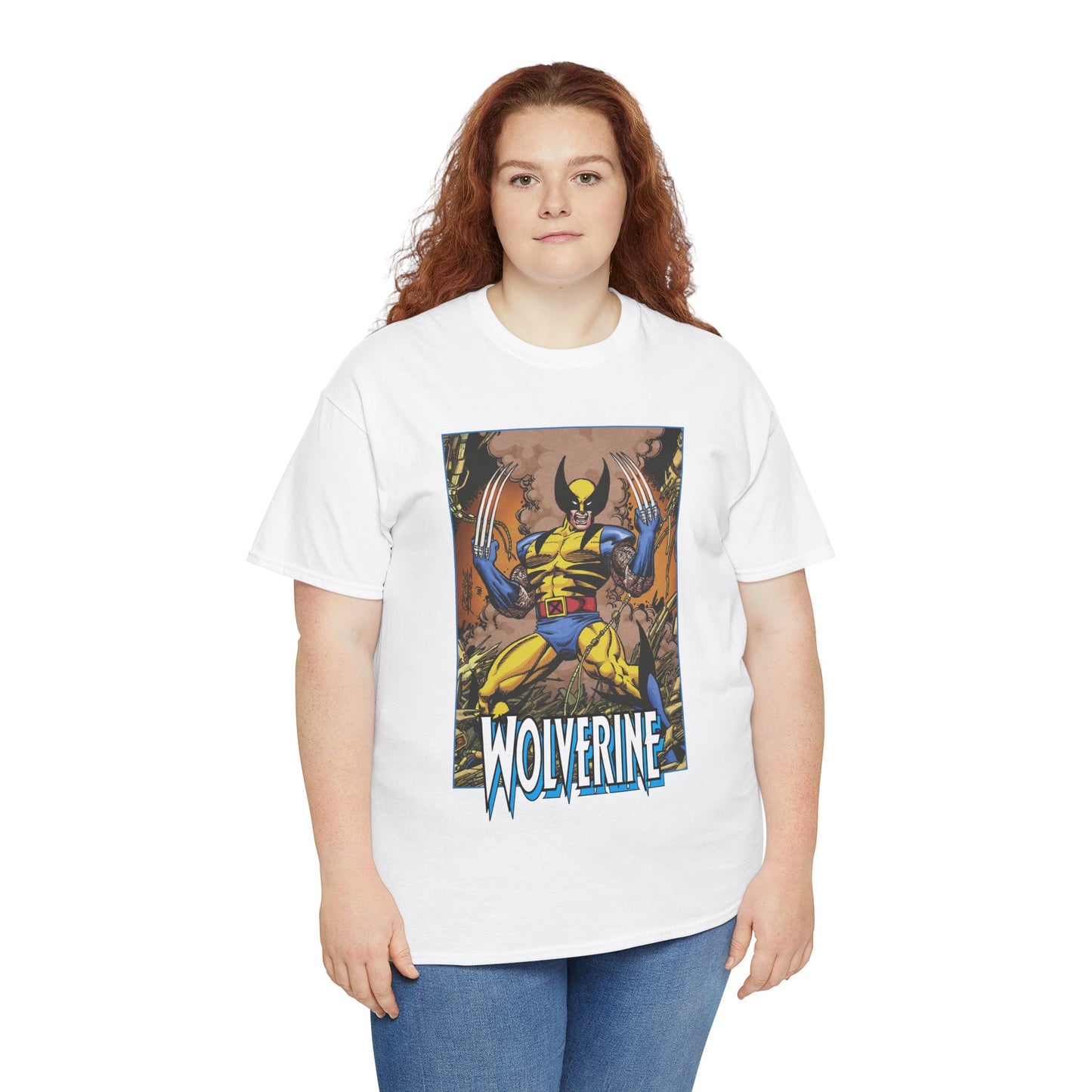 Wolverine T-Shirt - George Perez Art - Uncanny X-Men Member/Leader - Marvel Comics - Logan - Mutant Pride
