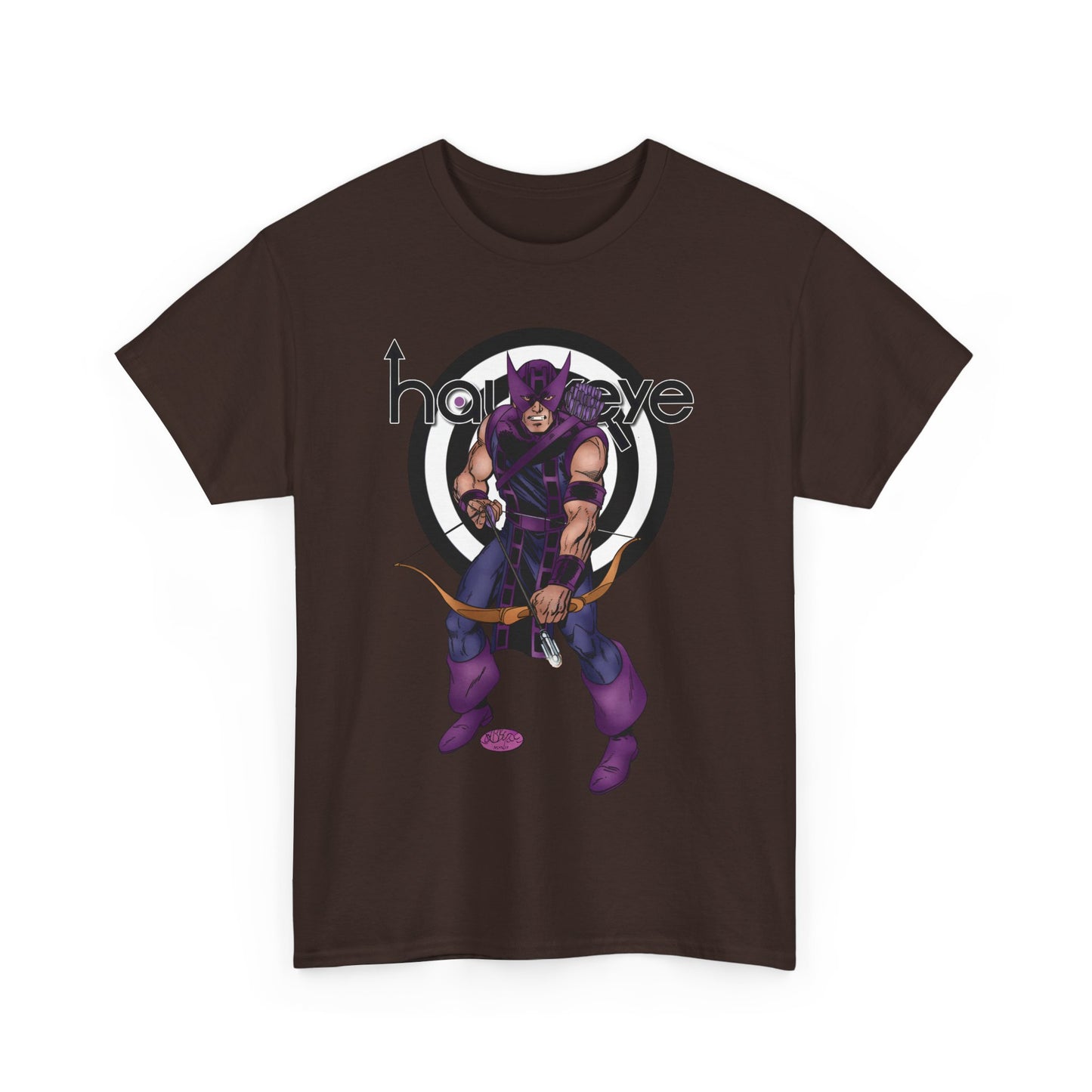 Hawkeye T-Shirt - John Byrne Art - Clint Barton, Avengers Leader & Member - Marvel's Ultimate Archer - Marvel Comics