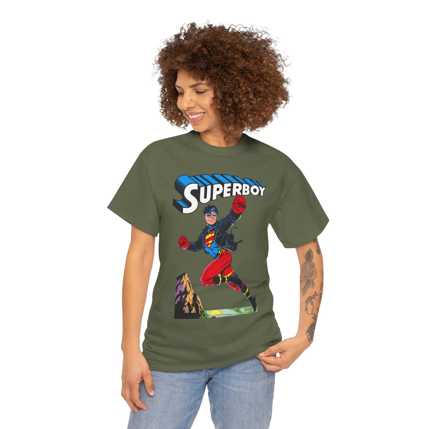 Superboy T-Shirt - Tom Grummett Art - Reign of the Superman - Connor Kent, Kon-L - DC Comics