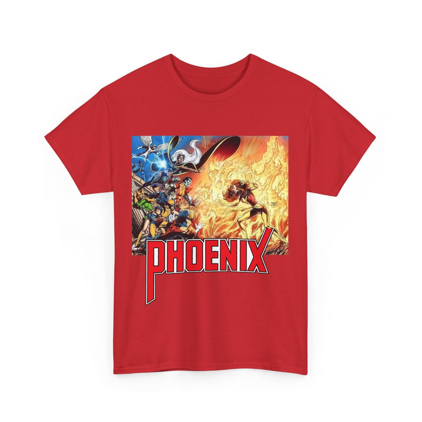 Phoenix T-Shirt - John Byrne Art - Untold X-Men Story - Jean Grey - Marvel Comics - Cyclops, Wolverine