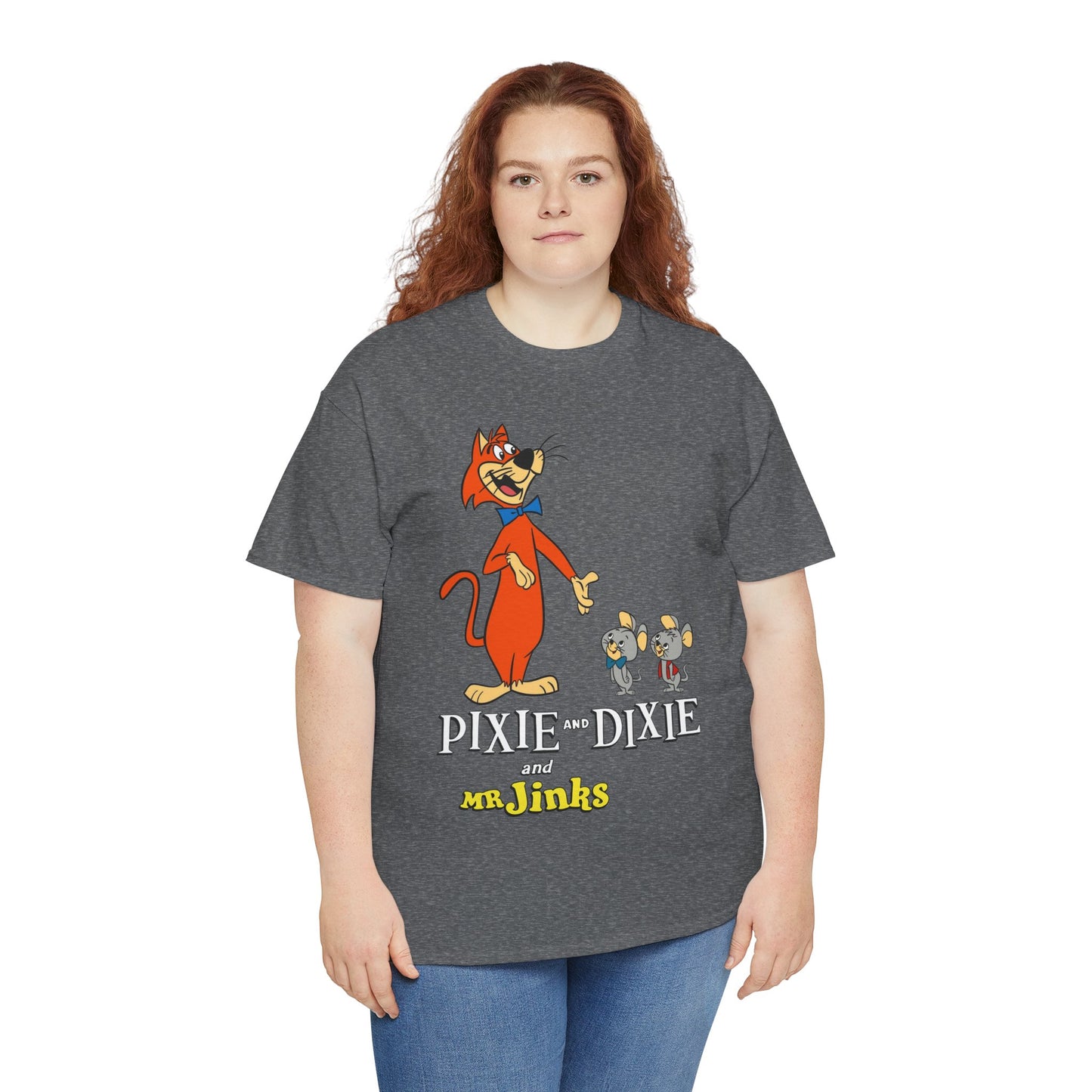 Pixie & Dixie & Mr Jinks T-Shirt - Classic Hanna-Barbera Saturday Morning Cartoon - I Hate Meeces to Pieces!