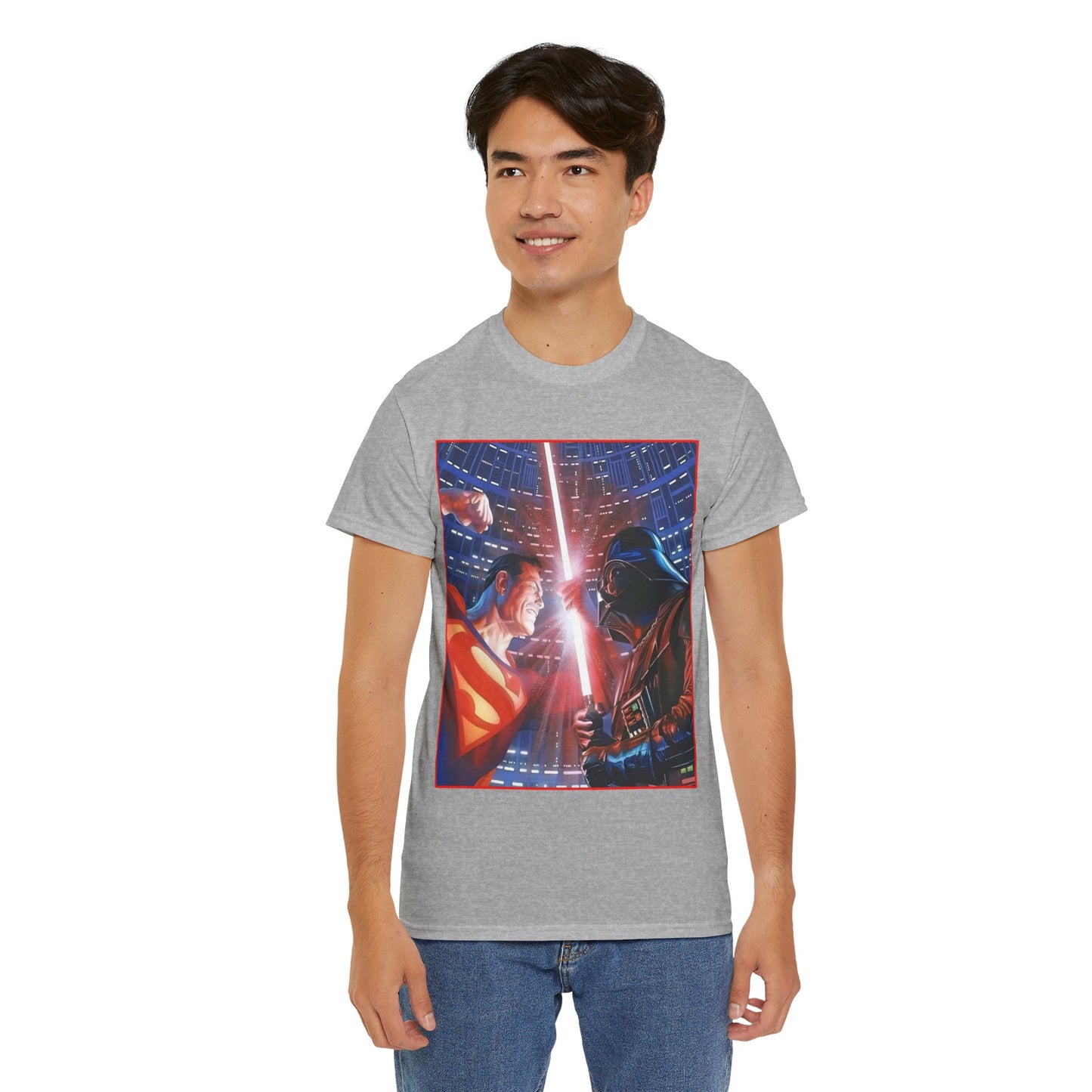 Superman Vs Darth Vader T-Shirt - Alex Ross Art - DC Comics - Star Wars