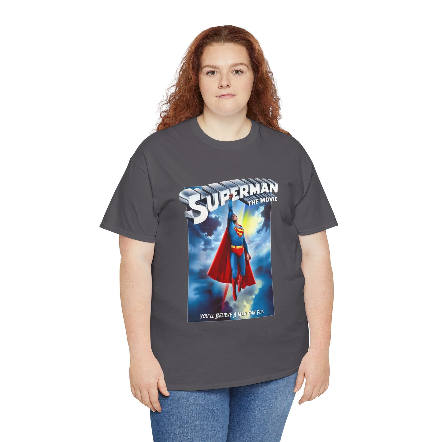 Superman The Movie T-Shirt - DC Comics - Man of Steel - Christopher Reeve 1978