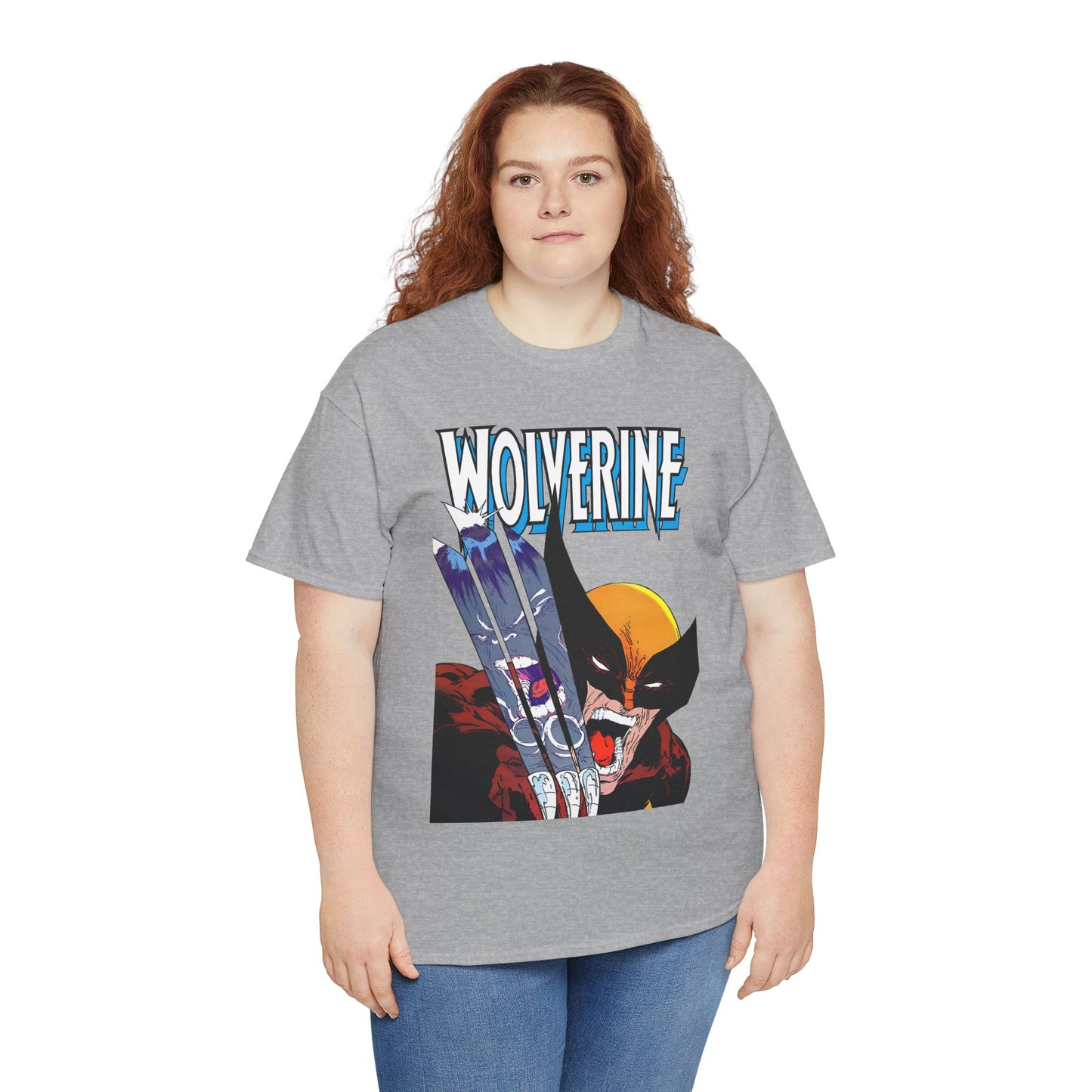 Wolverine T-Shirt - Amazing Todd McFarlane Art - Classic Image Vs Incredible Hulk - Marvel Comics - Logan