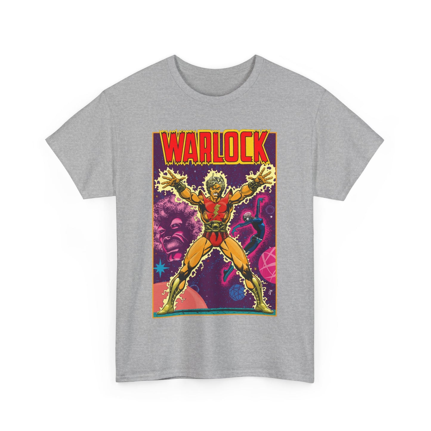 Adam Warlock T-Shirt - Jim Starlin Cover Art - Strange Tales #178 - Popular Marvel Comics Series - Cosmic Heroes