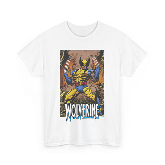 Wolverine T-Shirt - George Perez Art - Uncanny X-Men Member/Leader - Marvel Comics - Logan - Mutant Pride