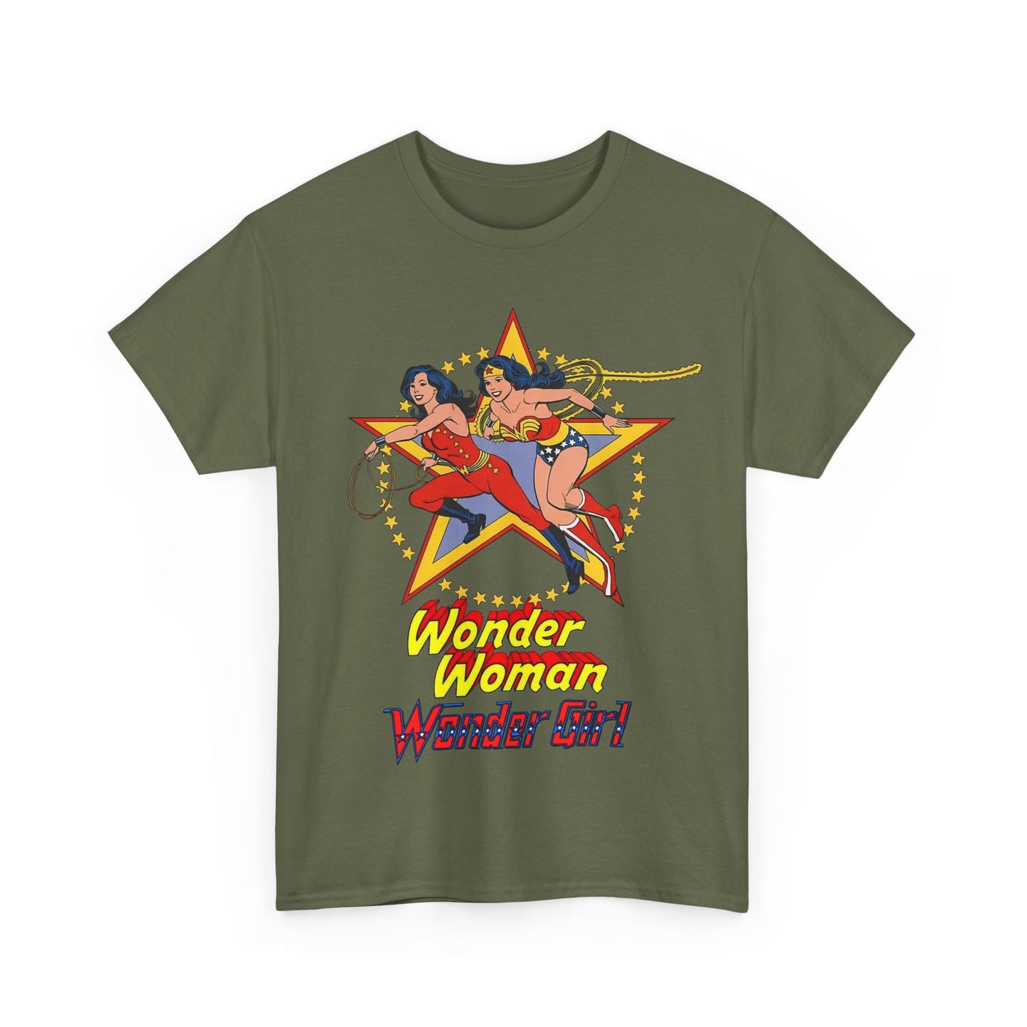 Wonder Woman & Wonder Girl T-Shirt - Jose Luis Garcia-Lopez Art - Diana Prince & Donna Troy - DC Comics Style Guide