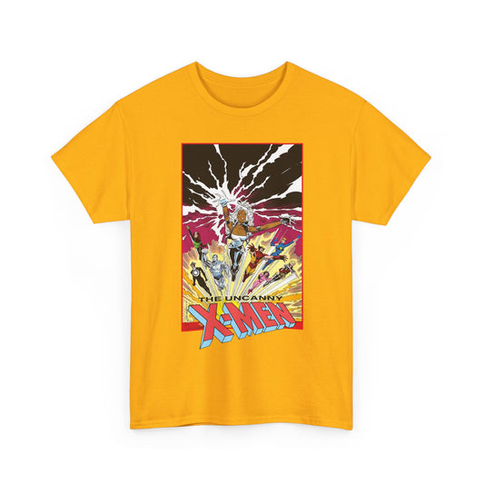 Uncanny X-Men T-Shirt - Marc Silvestri Art - Outback Era - Storm, Wolverine, Dazzler, Longshot, Psylocke, Rogue, Havok - Marvel Comics