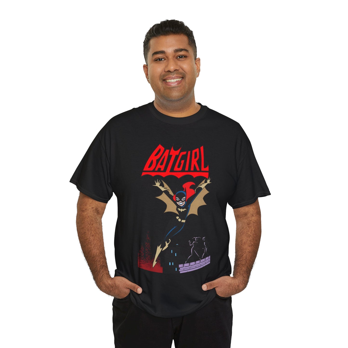 Batgirl T-Shirt - Bruce Timm Art - Batman Animated Series 1990s - Gotham City, Batman, Barbara Gordon - WB Cartoon - DC Comics