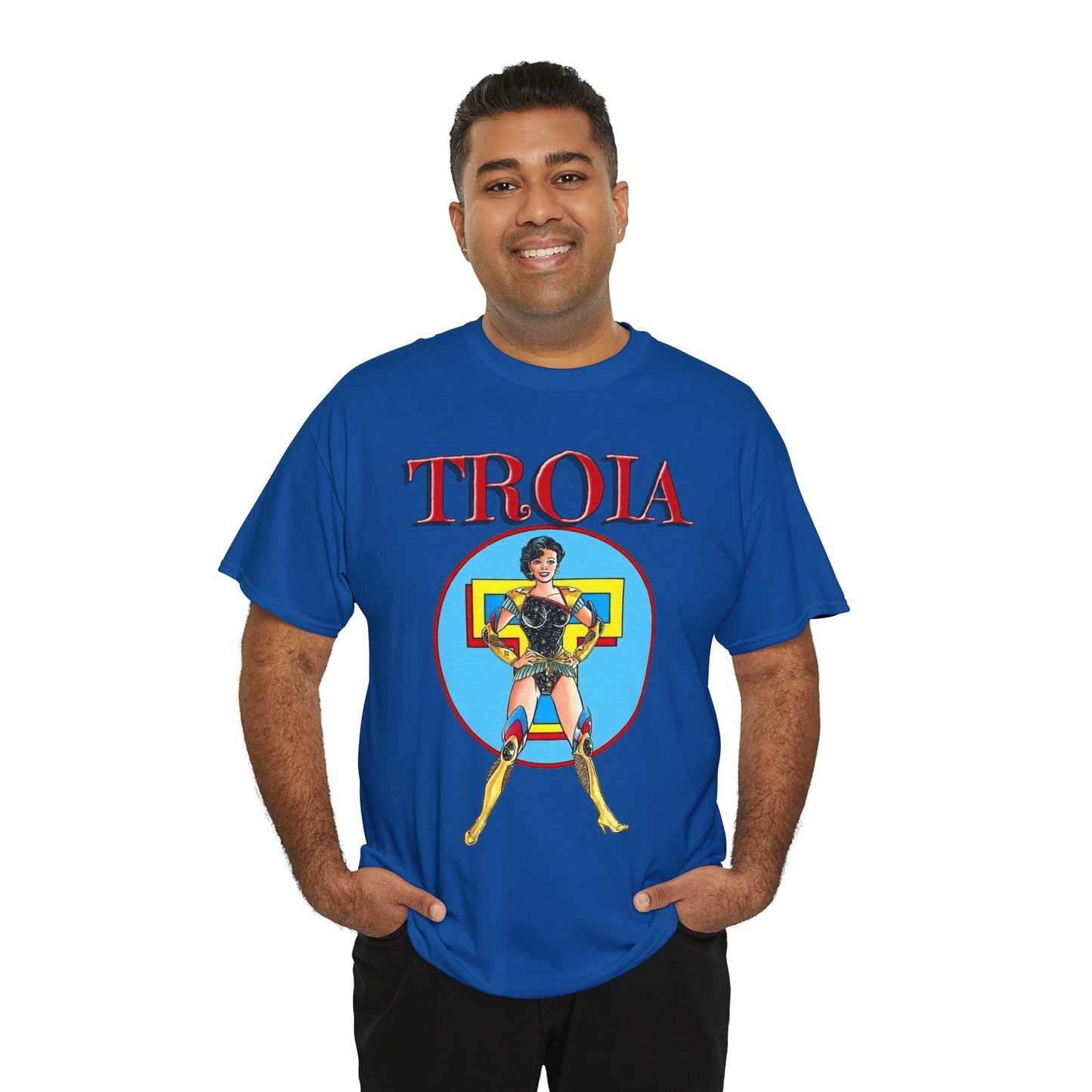 Troia T-Shirt - George Perez Art - New Teen Titans - Donna Troy - Wonder Girl - Greek God Connection - DC Comics