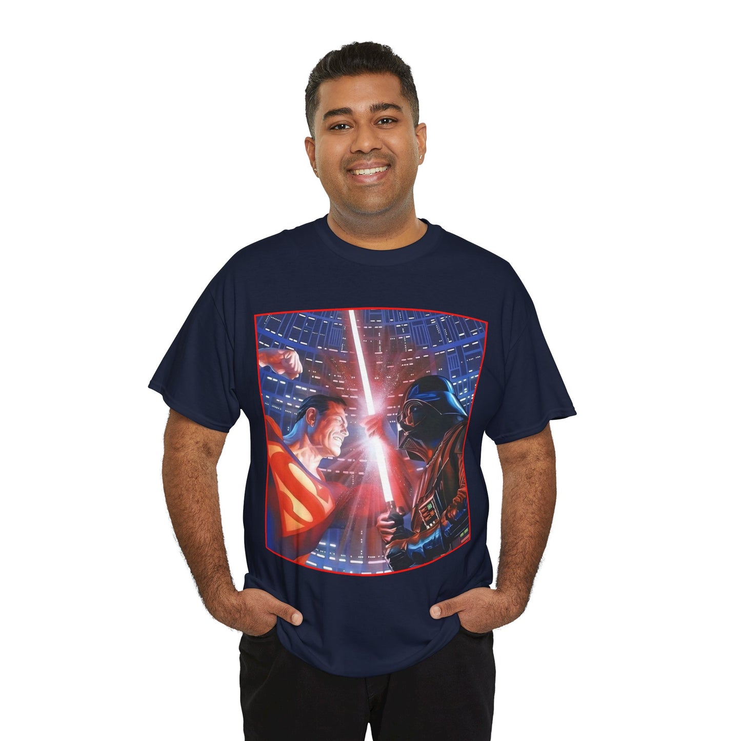 Superman Vs Darth Vader T-Shirt - Alex Ross Art - DC Comics - Star Wars