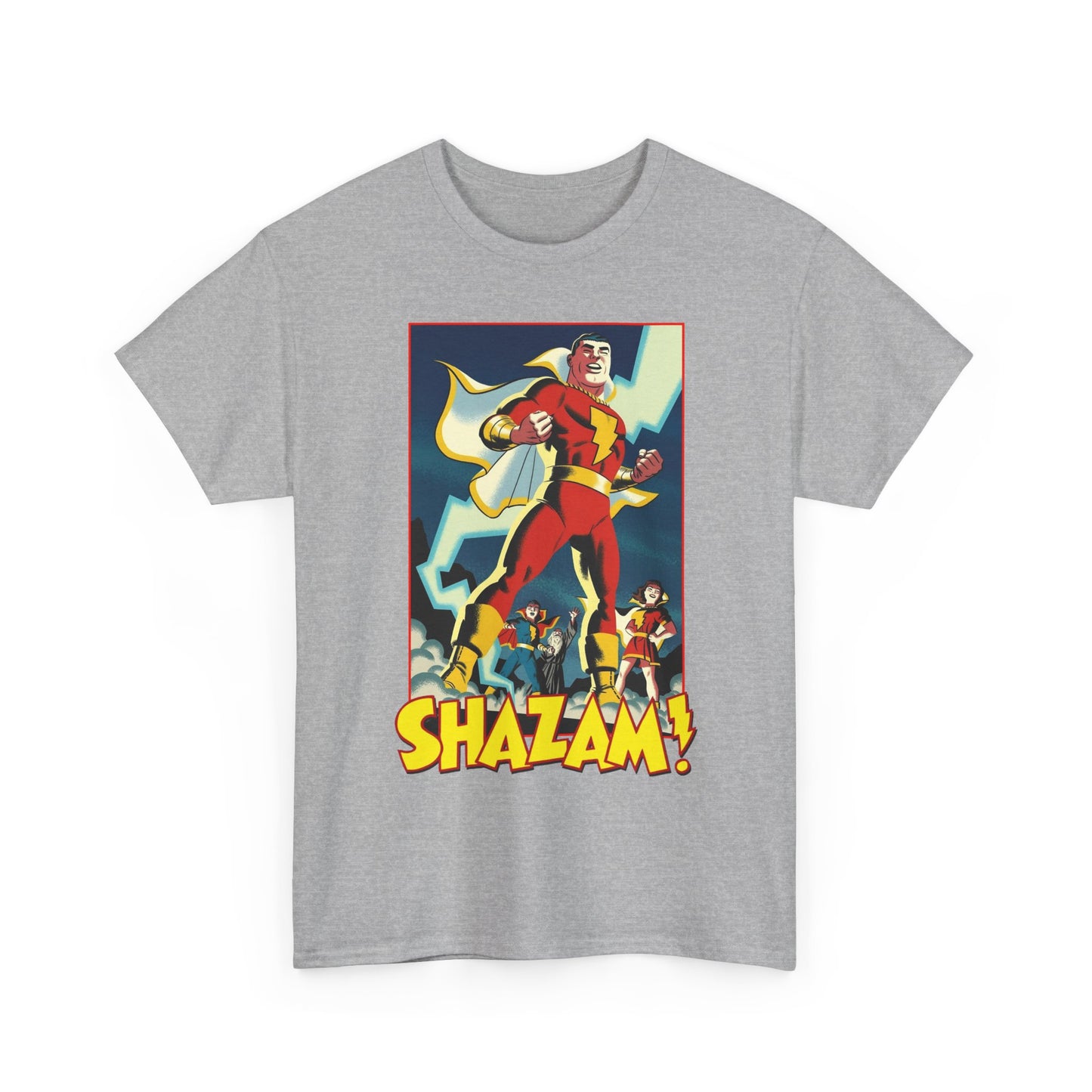 Shazam T-Shirt - Michael Cho Art - Marvel Family - Mary Marvel, Captain Marvel Jr - DC Comics