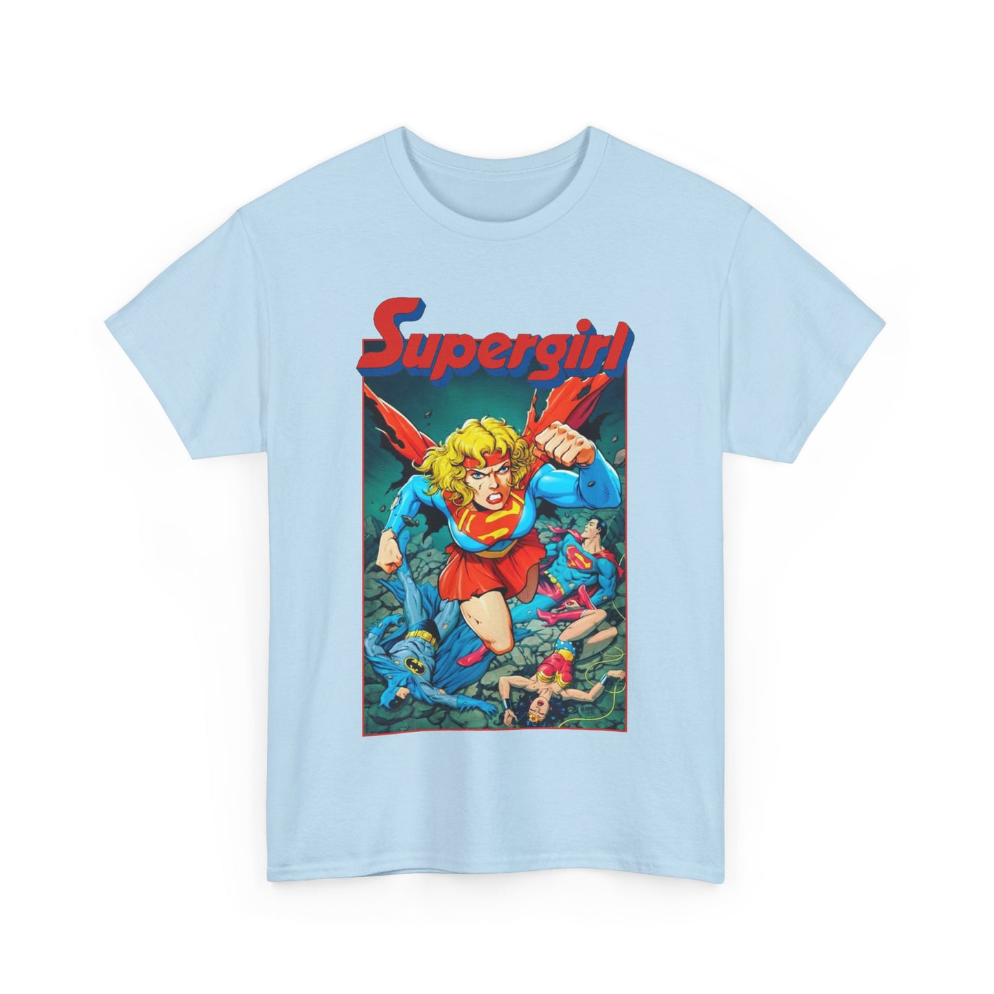 Supergirl T-Shirt - Tom Grummett Art - Crisis on Infinite Earths - Classic DC Comics Series - Death of Supergirl
