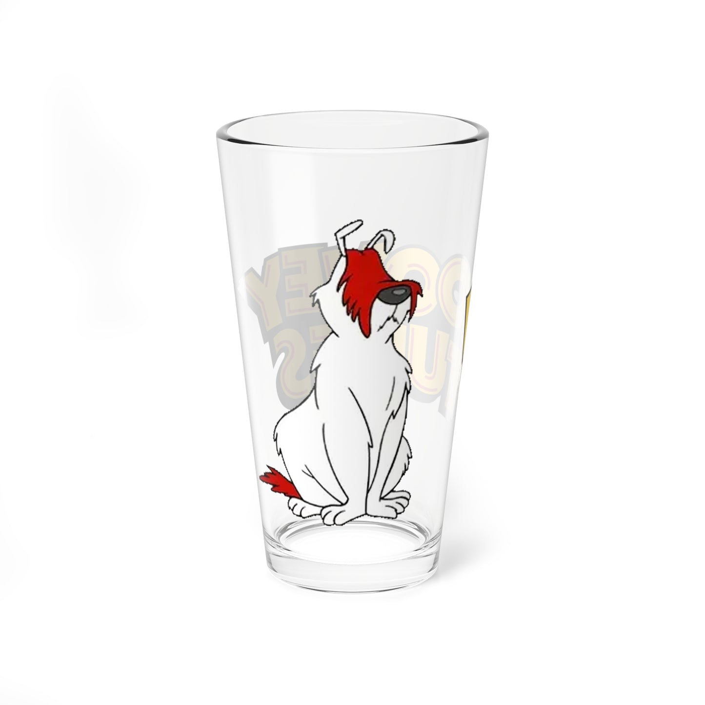 Sam Sheepdog Pint Glass, 16oz - Looney Tunes - Ralph Wolf Enemy - 1950s WB Cartoon