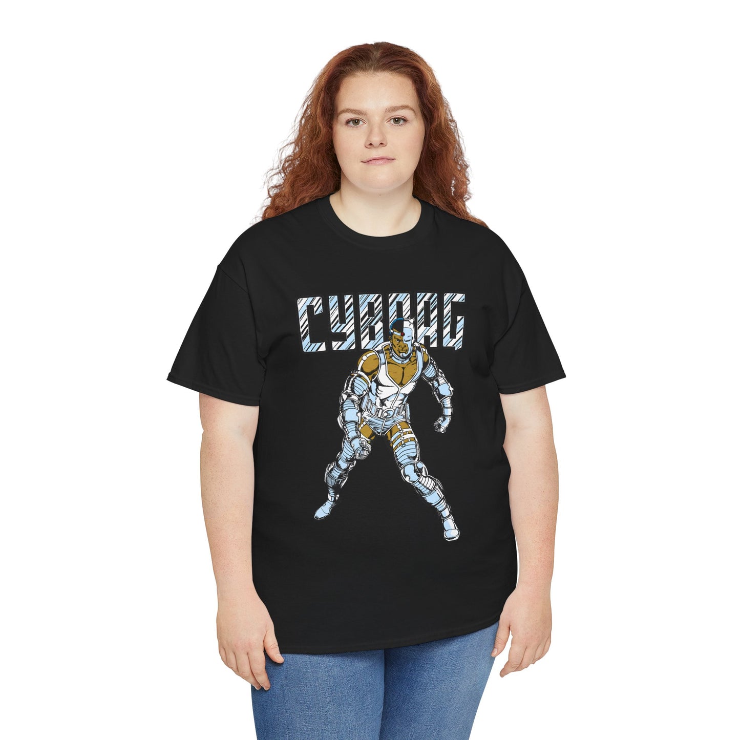 Cyborg T-Shirt - George Perez Art - New Teen Titans, Justice League - Victor Stone - DC Comics