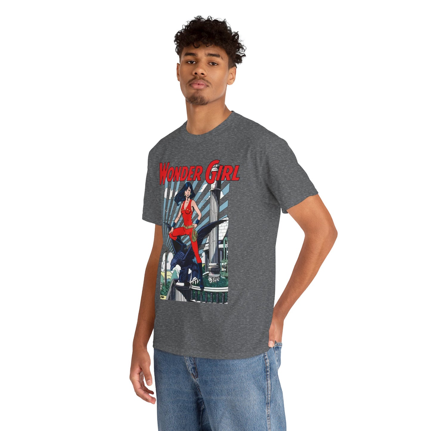 Wonder Girl T-Shirt - George Perez Art - New Teen Titans Member & Leader - Donna Troy, Sister of Wonder Woman - Amazon Warrior - DC Comics