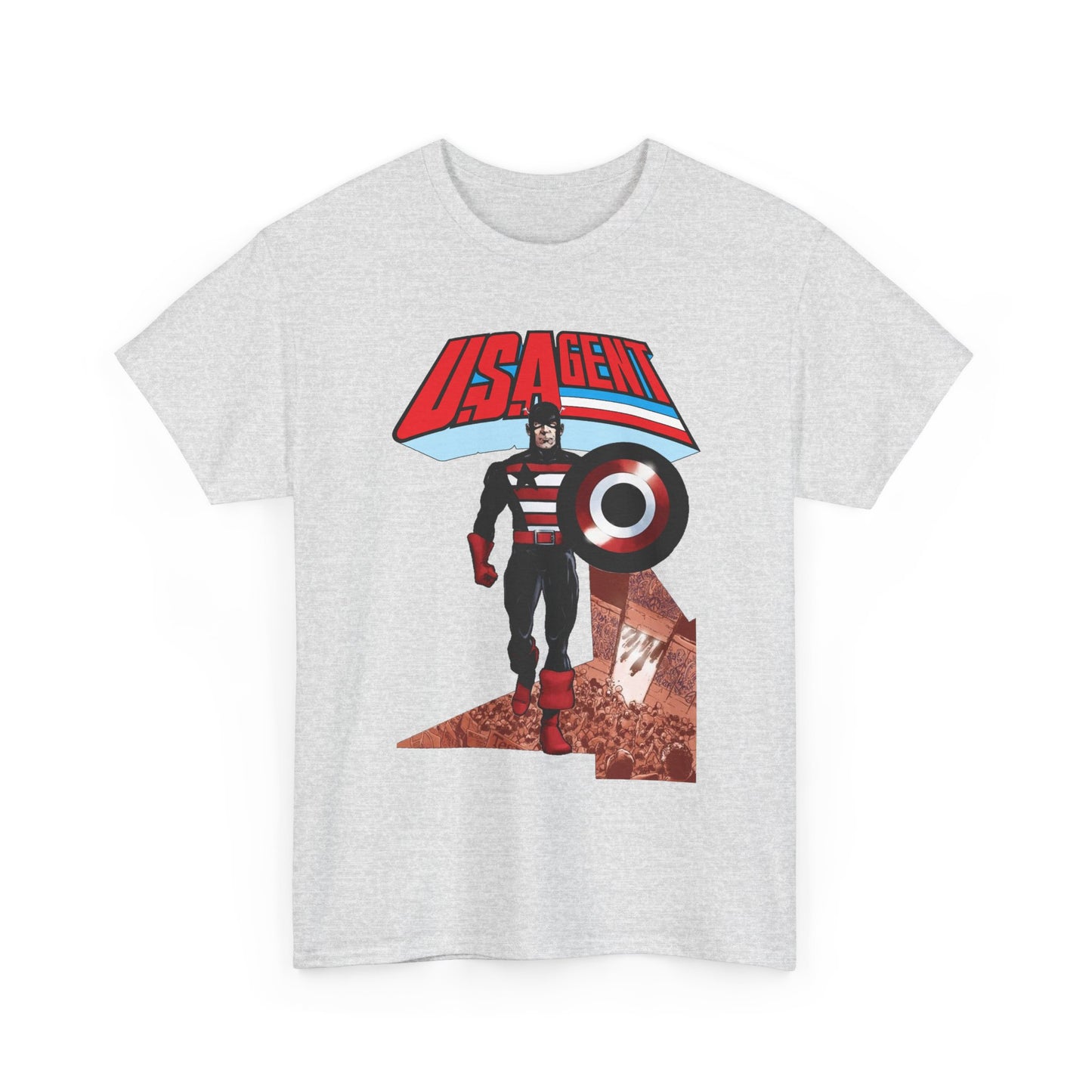 US Agent T-Shirt - Phil Jimenez Art - John Walker - Captain America Character - Marvel Comics