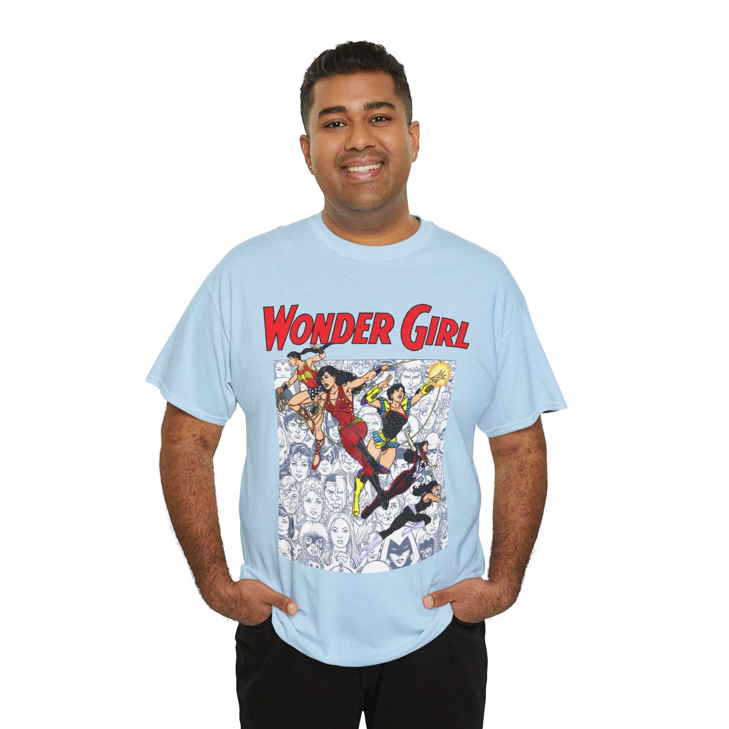 Wonder Girl T-Shirt - George Perez Art - Donna Troy, Troia - The New Teen Titans - DC Comics - Wonder Woman's Sister