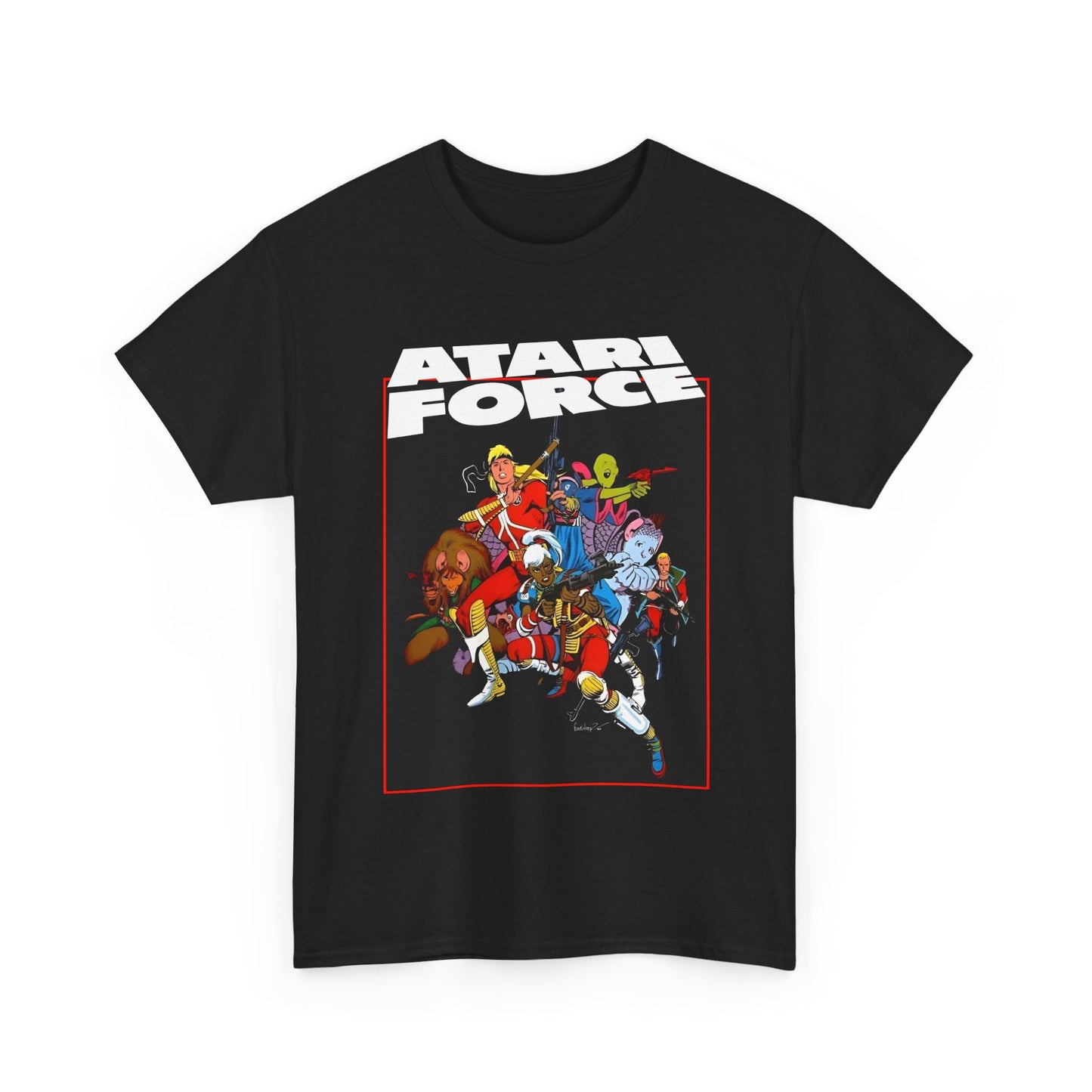 Atari Force T-Shirt - José Luis García-López Art - Tempest, Dart, Hukka, Morphea, Babe, Pakrat, Blackjak - DC Comics