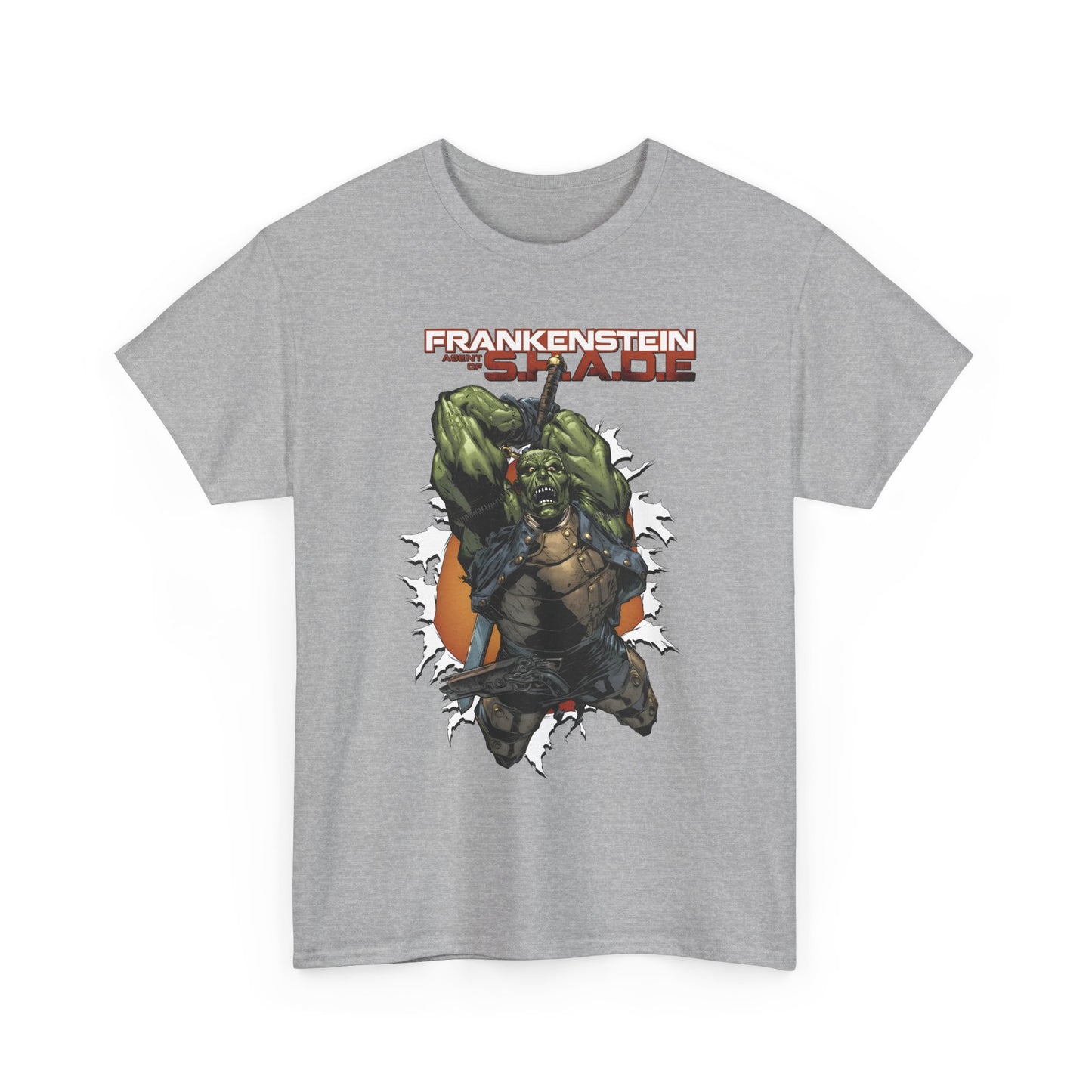 Frankenstein, Agent of SHADE T-Shirt - Alberto Ponticelli Art - New 52 Series - DC Comics