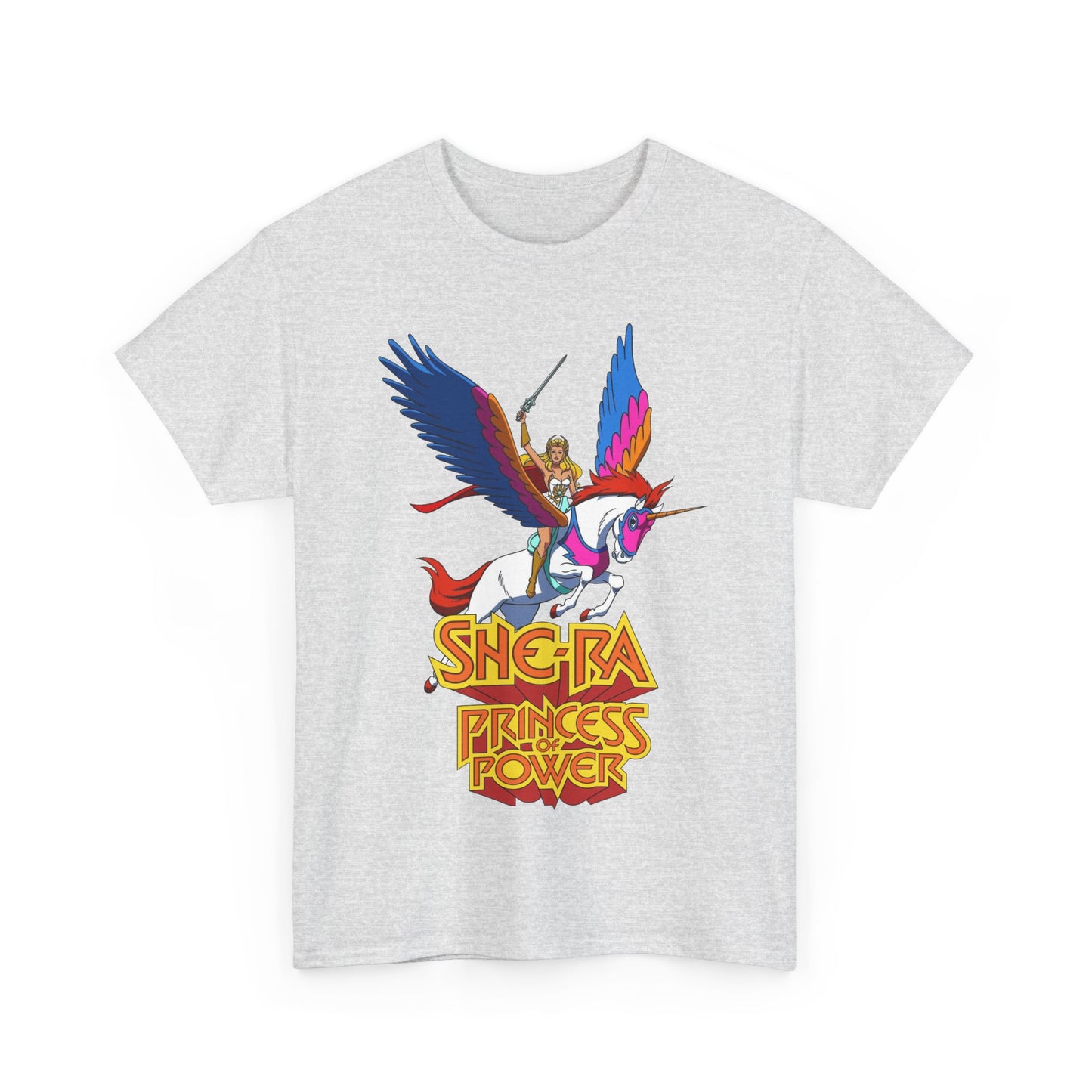 She-Ra & Swiftwind T-Shirt - Adora, Princess of Power, POP - Beloved Filmation Cartoon from the 1980s - He-Man Connection - Etheria - Fighting Hordak and the Evil Horde