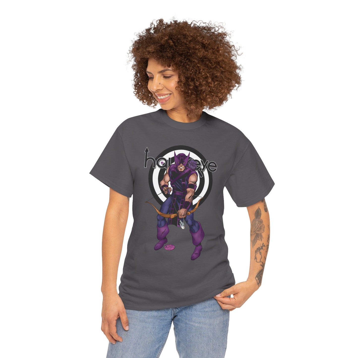 Hawkeye T-Shirt - John Byrne Art - Clint Barton, Avengers Leader & Member - Marvel's Ultimate Archer - Marvel Comics