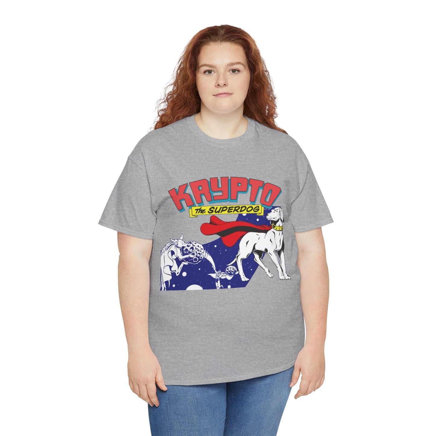 Krypto T-Shirt - James Gunn Superman Movie 2025 - Superman's Beloved Pet -Super Dog from Krypton - Stays at the Fortress of Solitude - DC Comics