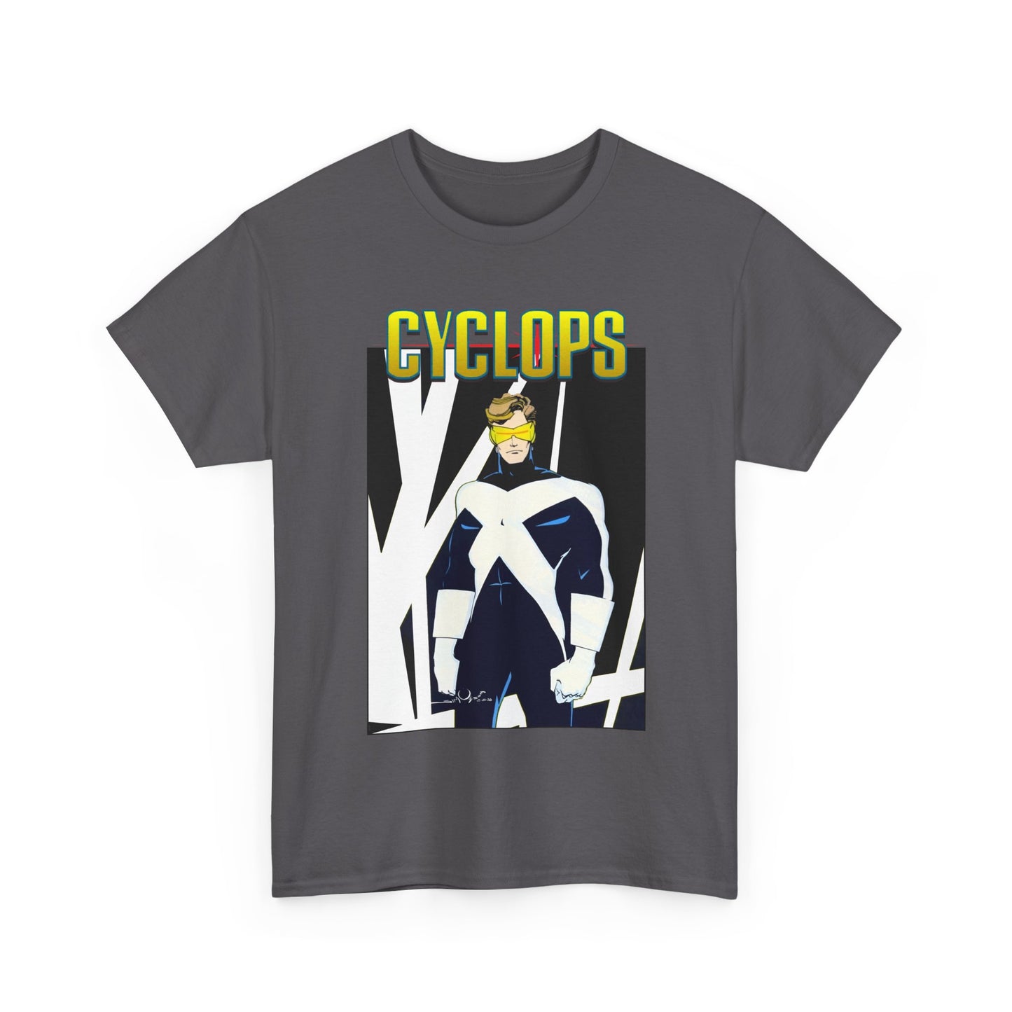 Cyclops T-Shirt - Walt Simonson Art - X-Men, X-Factor Member & Leader - Scott Summers - Marvel Comics