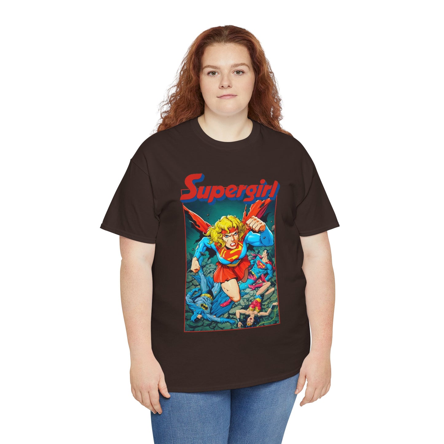 Supergirl T-Shirt - Tom Grummett Art - Crisis on Infinite Earths - Classic DC Comics Series - Death of Supergirl