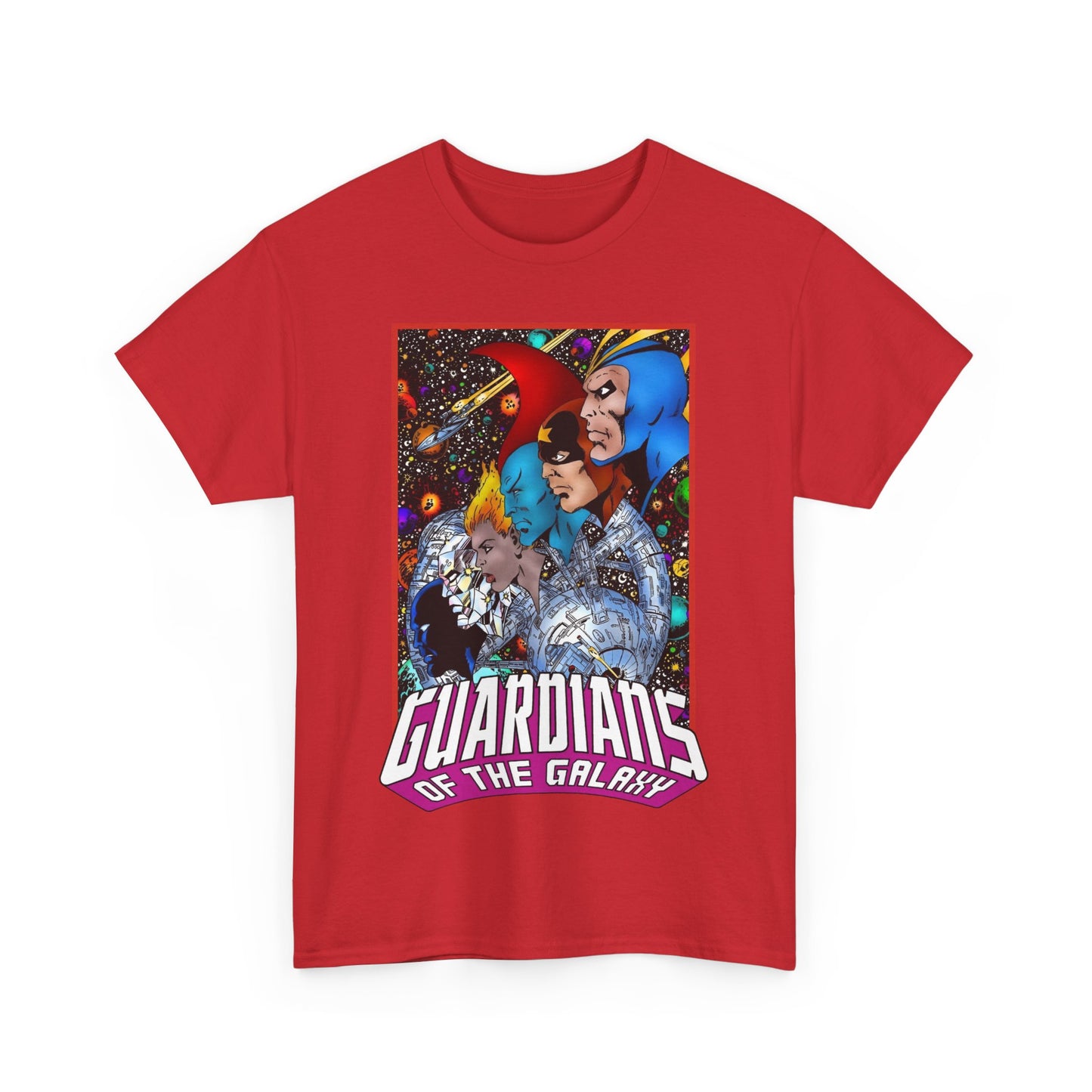Guardians of the Galaxy T-Shirt - George Perez Art - Starhawk, Yondu, Vance Astro - Marvel Comics