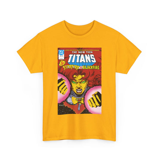 Starfire T-Shirt - George Perez Art - New Teen Titans #23 Cover - DC Comics