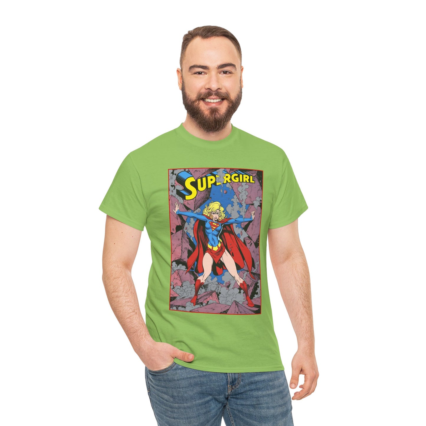 Supergirl T-Shirt - Tom Grummett Art - Superman's Cousin, Kara - DC Comics