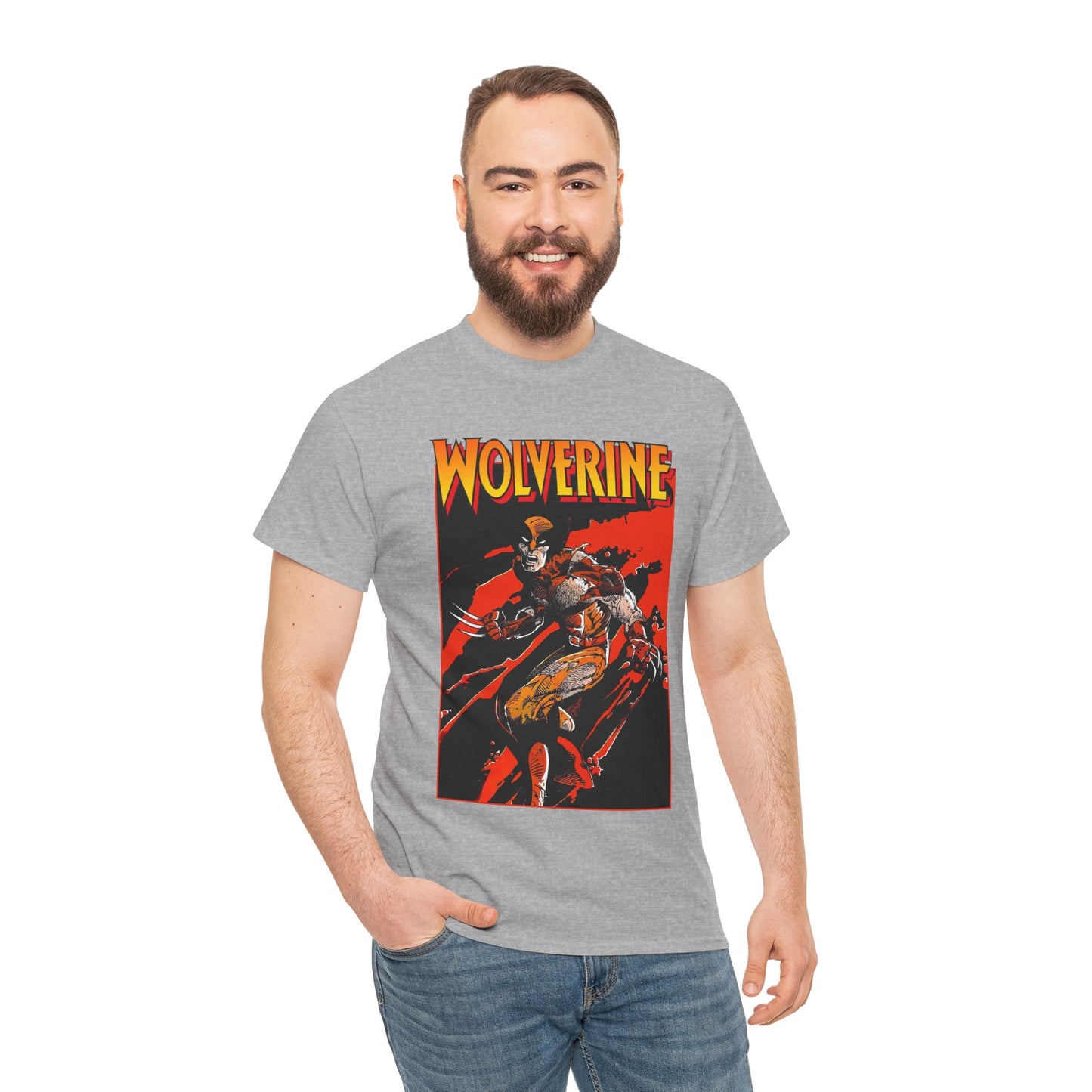 Wolverine T-Shirt - Barry Windsor-Smith Art - X-Men Member & Leader - Mutant Warrior - Logan - Marvel Comics