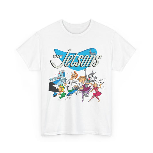 Jetsons T-Shirt - Hanna-Barbera Retro Cartoon - George, Jane, Judy, Astro, Rosie - Futuristic Animated Classic