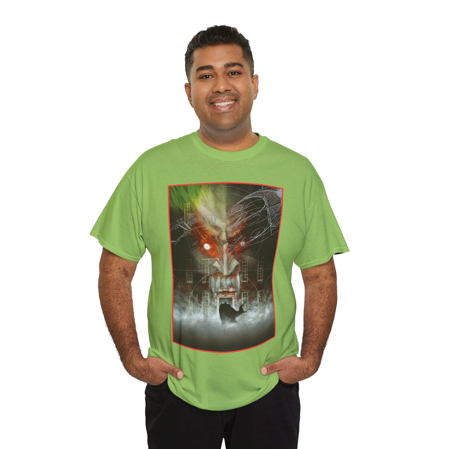 Batman: Arkham Asylum T-Shirt - Dave McKean Art - From the Grant Morrison Graphic Novel - DC Comics - Dark Knight Detective