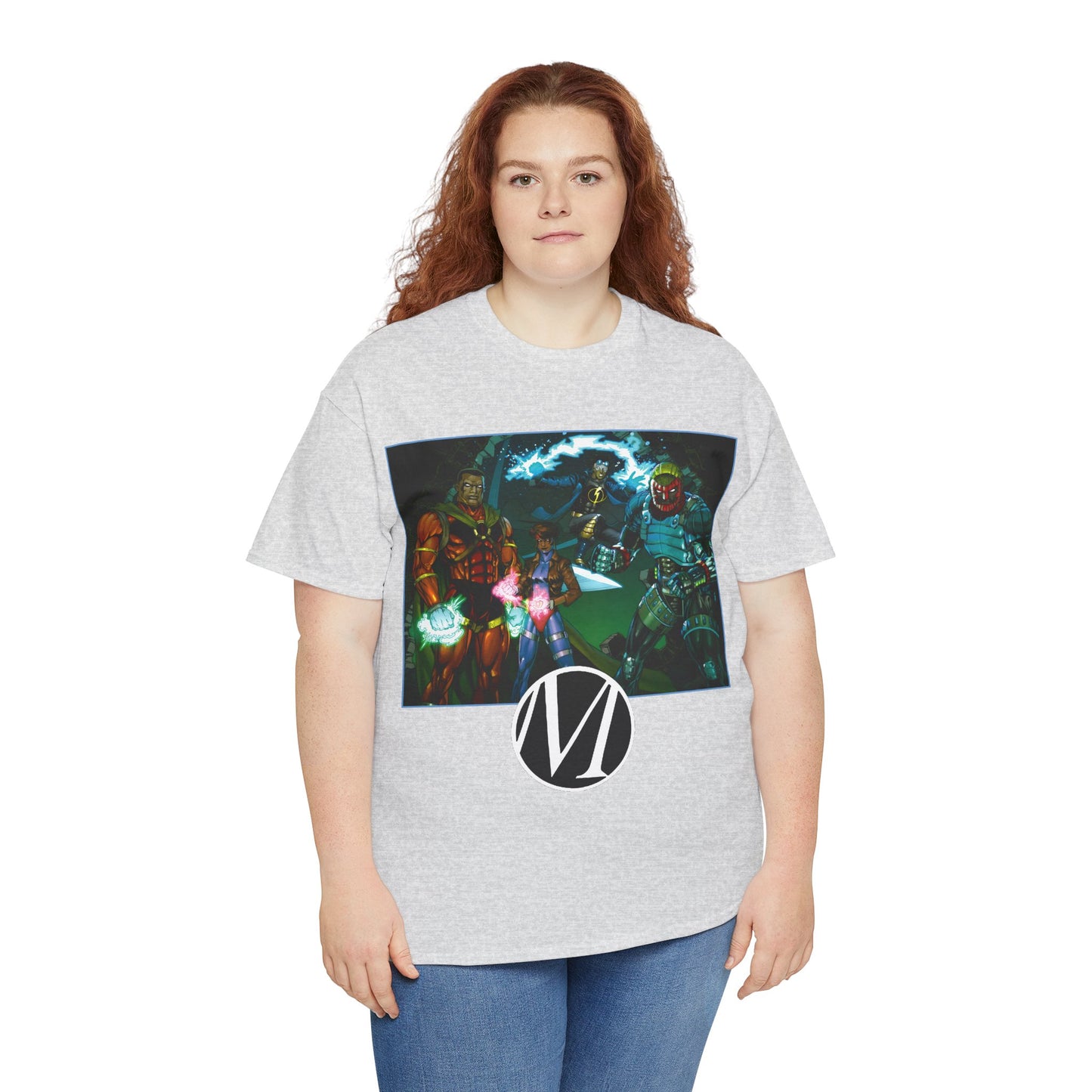 Milestone Comics Heroes T-Shirt - Static, Icon, Rocket, Hardware - Dakota - DC Comics, Milestone Media