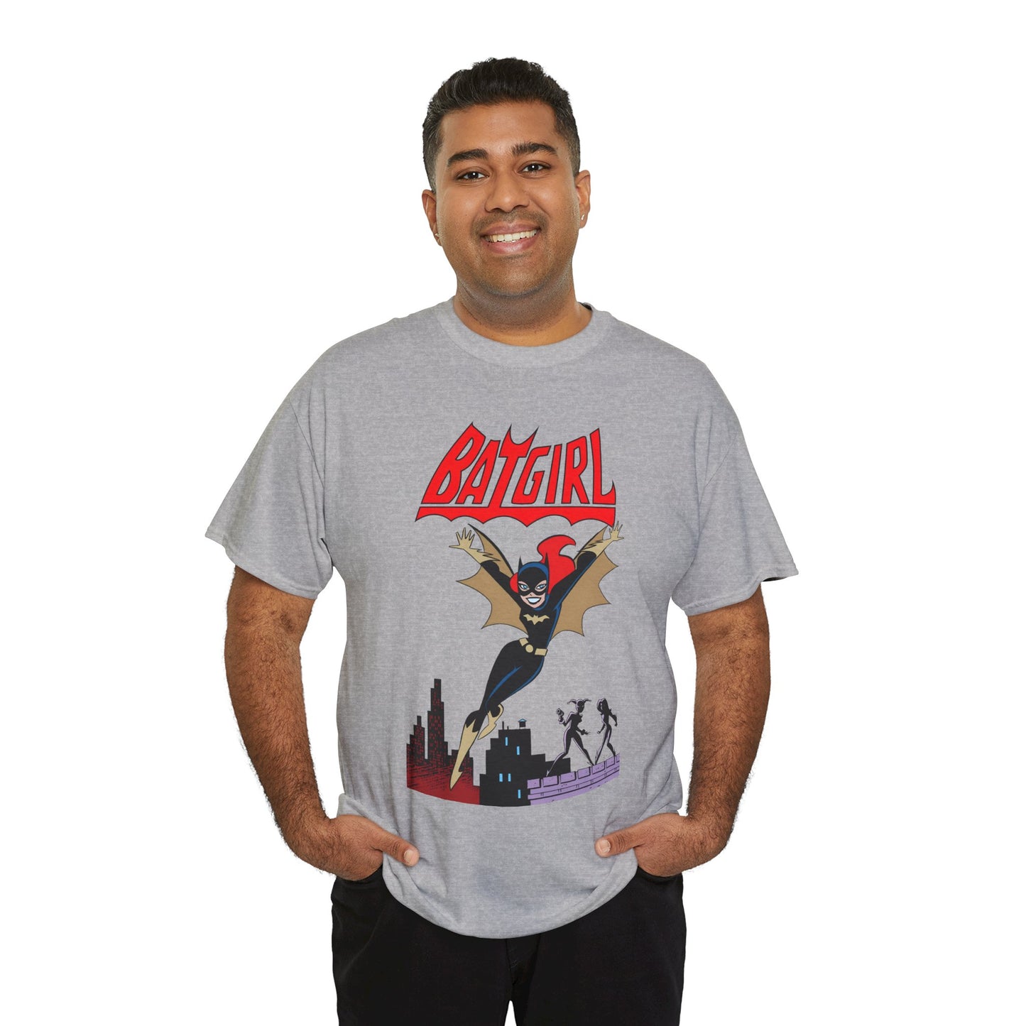 Batgirl T-Shirt - Bruce Timm Art - Batman Animated Series 1990s - Gotham City, Batman, Barbara Gordon - WB Cartoon - DC Comics