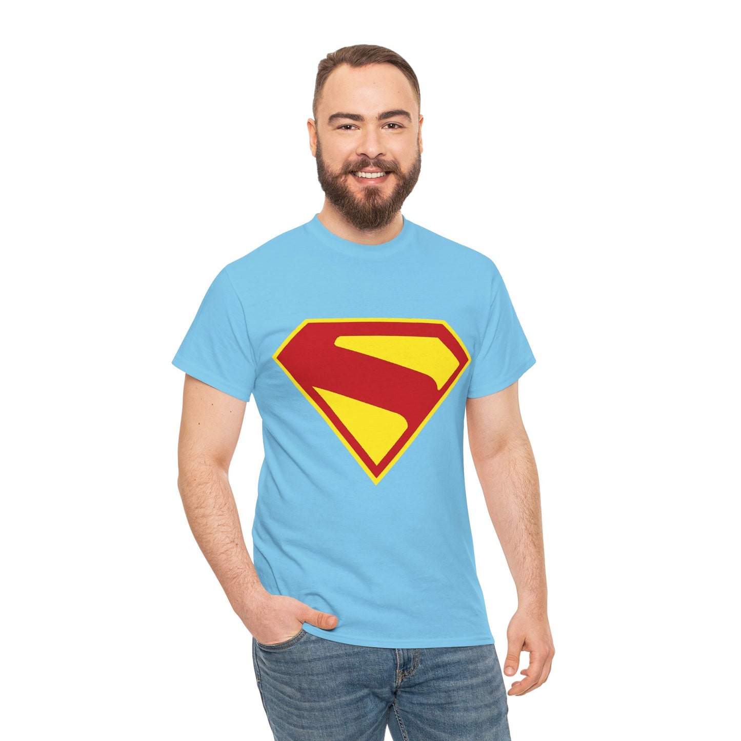 Superman Legacy T-Shirt - 2025 James Gunn Movie - S Emblem - David Corenswet - DC Comics - Man of Steel