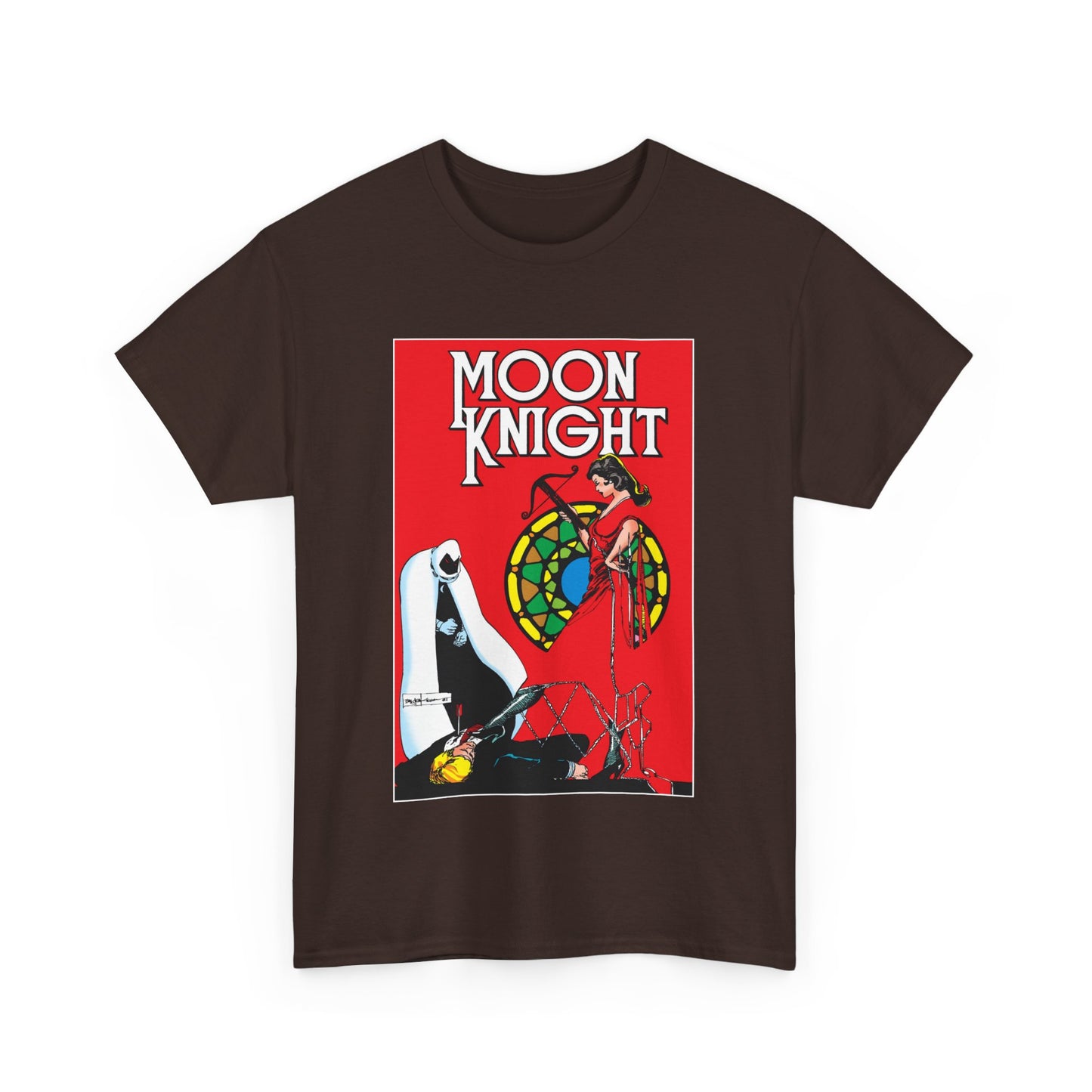 Moon Knight T-Shirt - Bill Sienkiewicz Art - Marc Spector - Marvel Comics - Khonshu