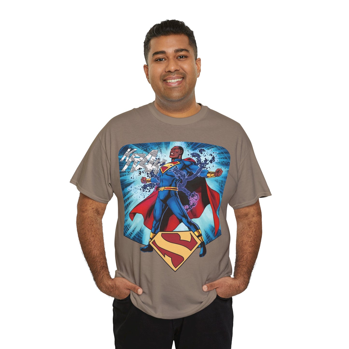 Superman Earth 23 T-Shirt - DC Comics - Calvin Ellis, Vathlo - Justice Incarnate - President
