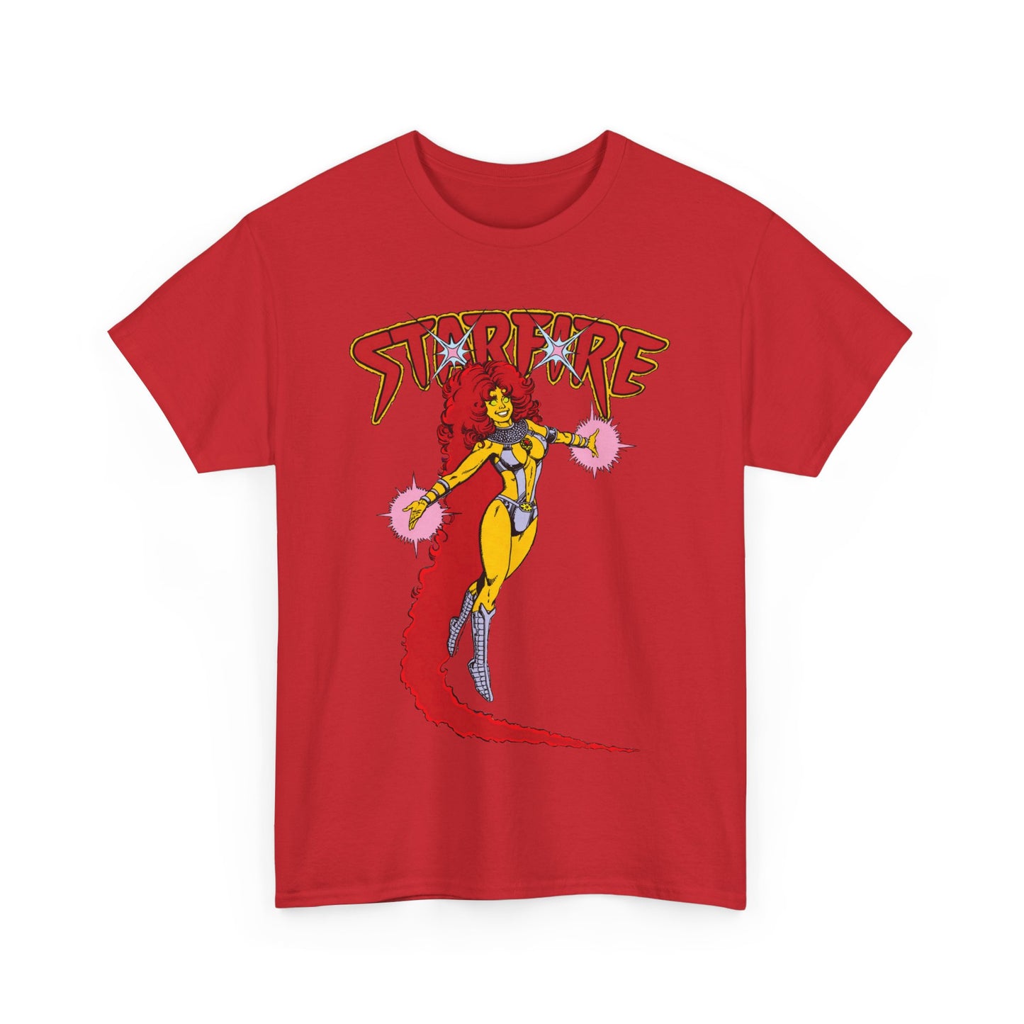 Starfire T-Shirt - George Perez Art - Popular New Teen Titans Character - DC Comics - Tamaran Princess