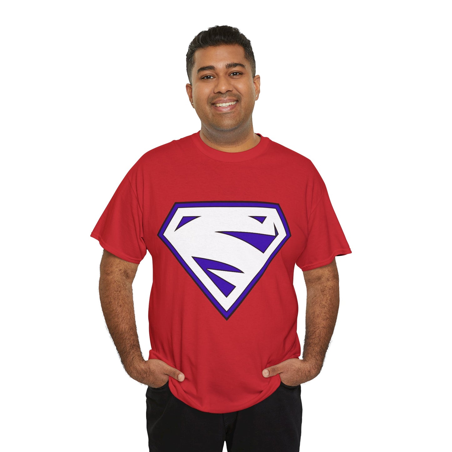 Electric Superman Logo T-Shirt - Clark Kent - Man of Steel - DC Comics - 1990s Storyline